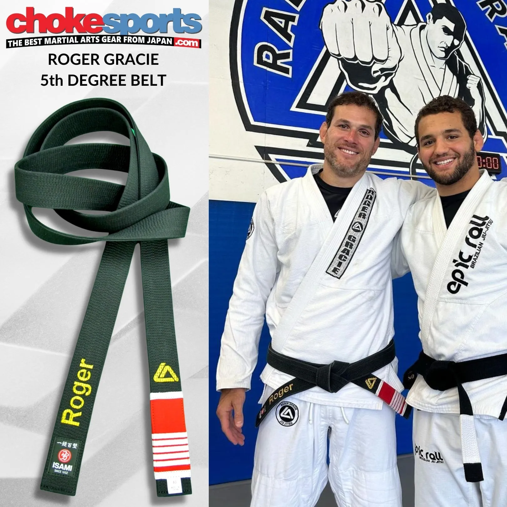 Isami BJJ Black Belt Premium