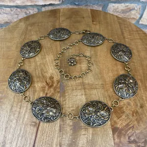 Ivonne Gold Concho Belt