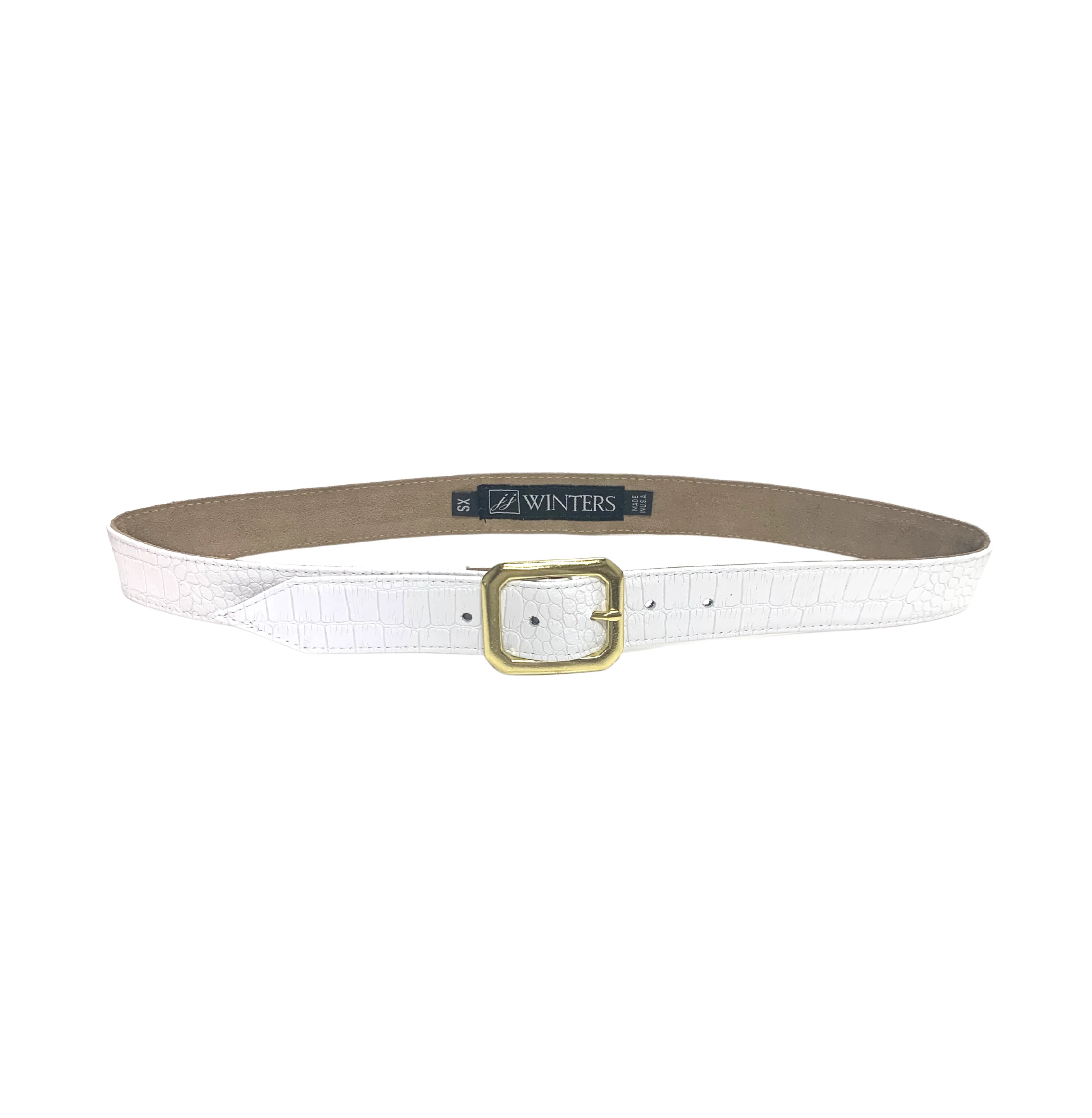 JJ Winters Belt - Mini Kylie White Paris / Gold
