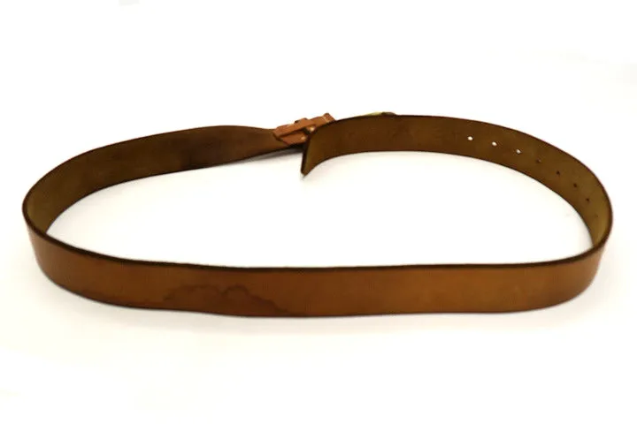 Kapital x EF Leather/Brass Hula Girl Belt