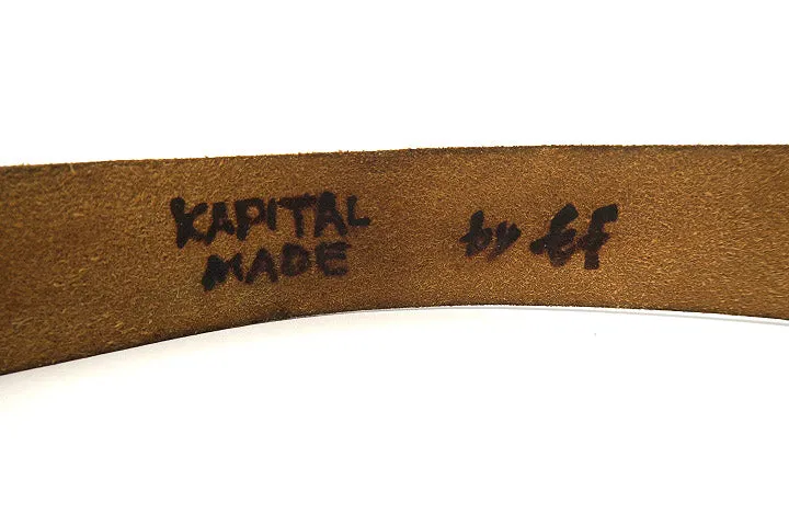 Kapital x EF Leather/Brass Hula Girl Belt