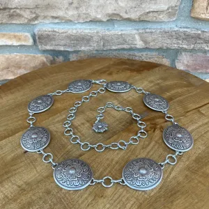 Kiana Silver Concho Belt