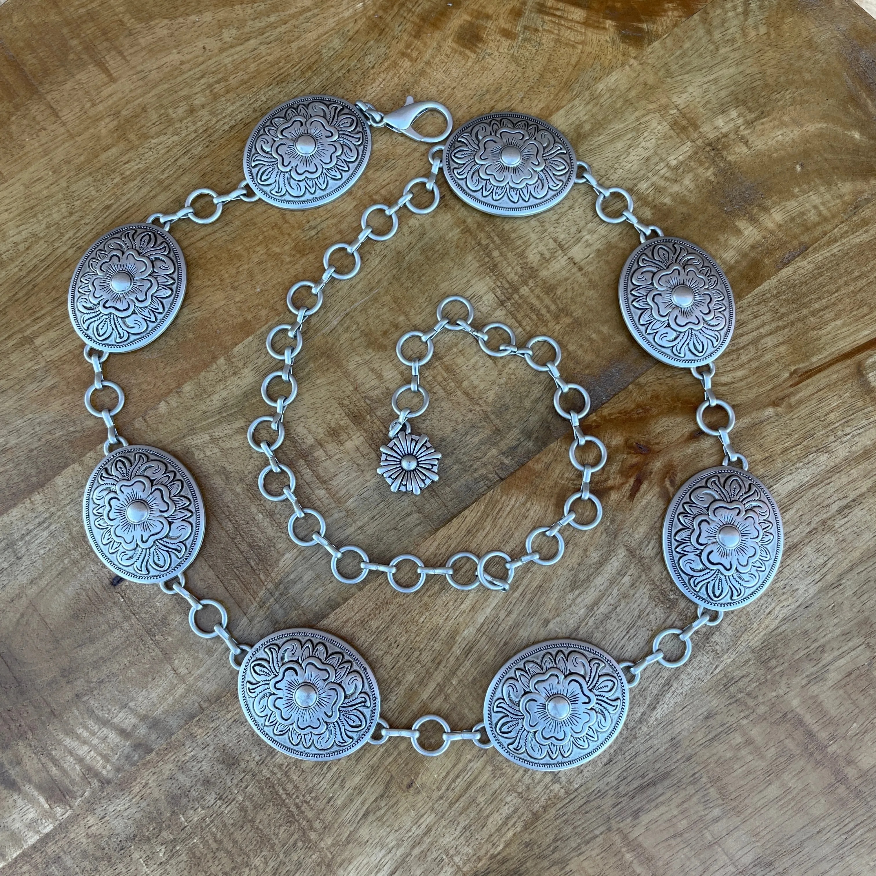 Kiana Silver Concho Belt