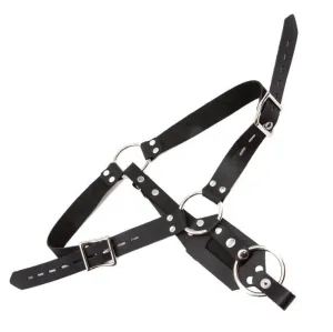 Kinklab Anal Plug Harness with Cock Ring