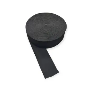 Knitted Elastic Black 100MM