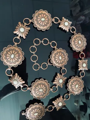 Krystal Concho Belt