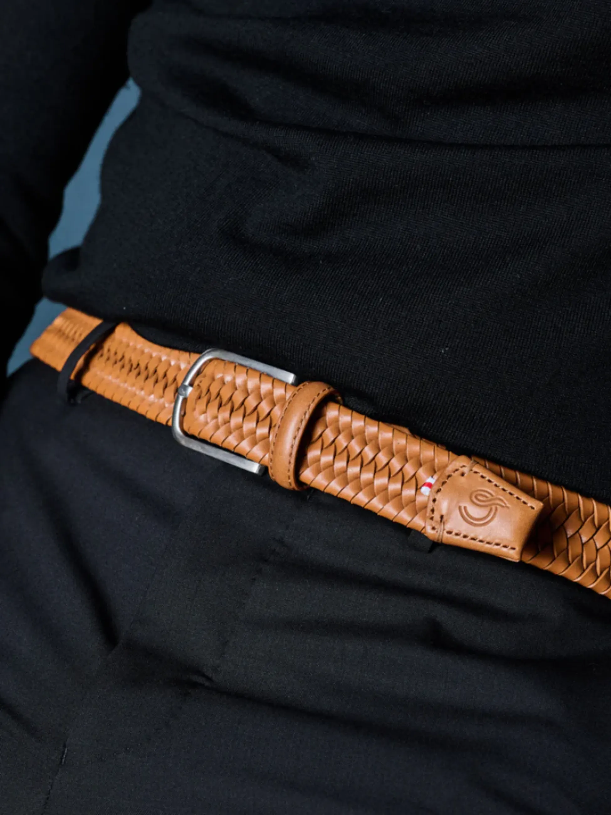 La Boucle Napoli Leather Belt - Camel