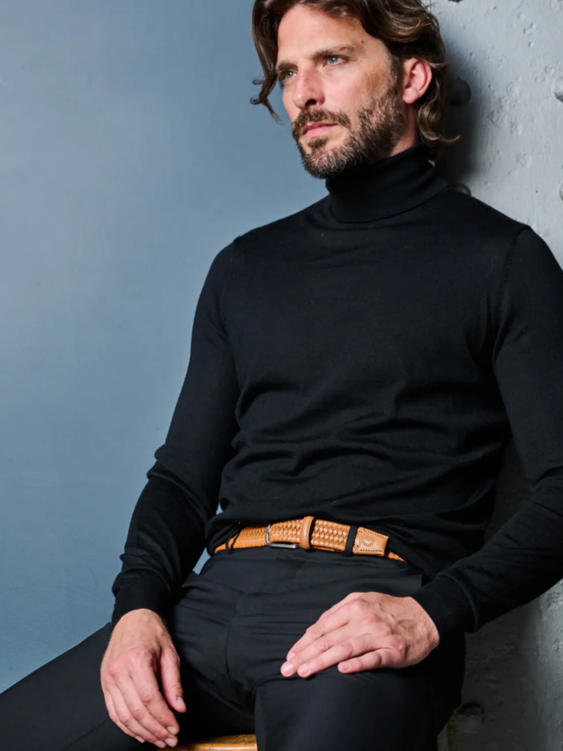 La Boucle Napoli Leather Belt - Camel