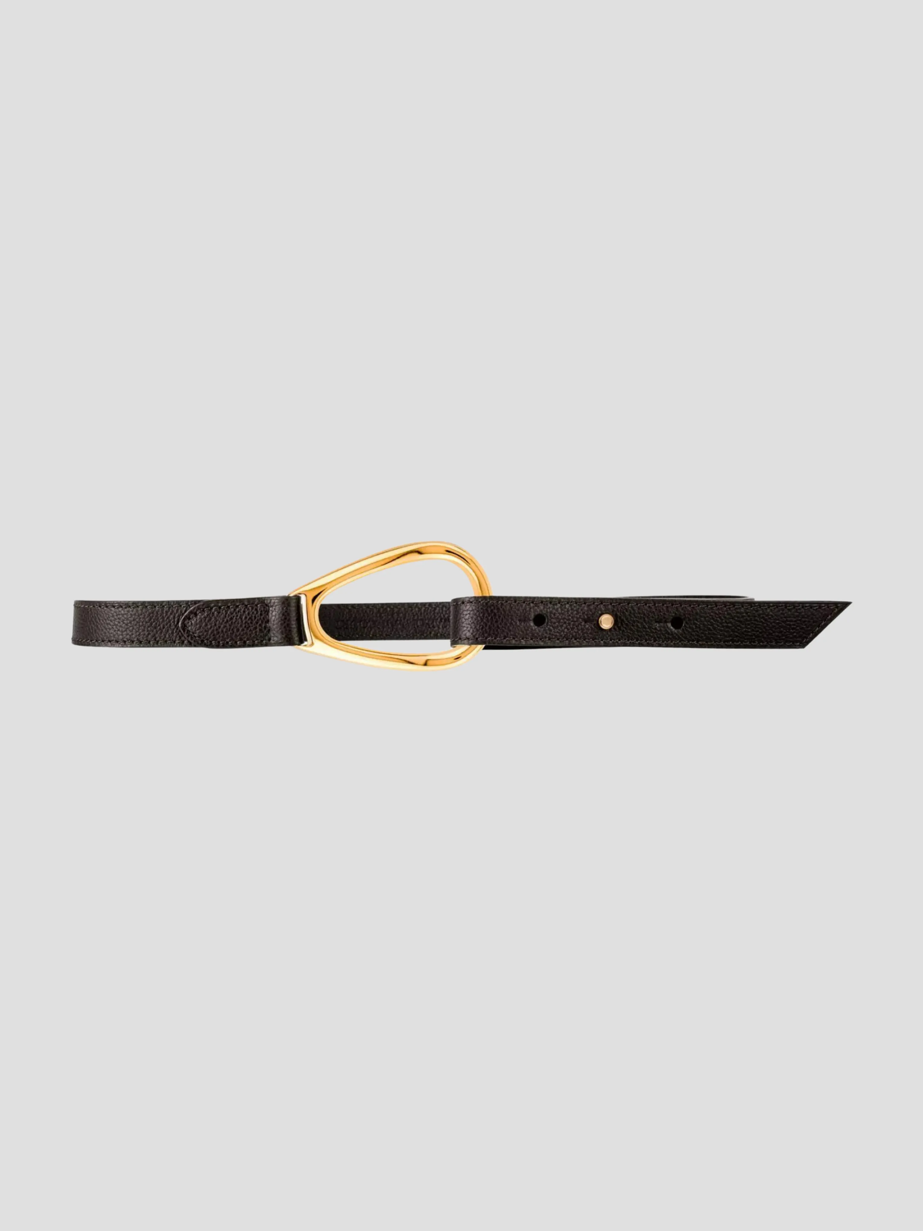L'Adorable Calf Leather Belt in Black
