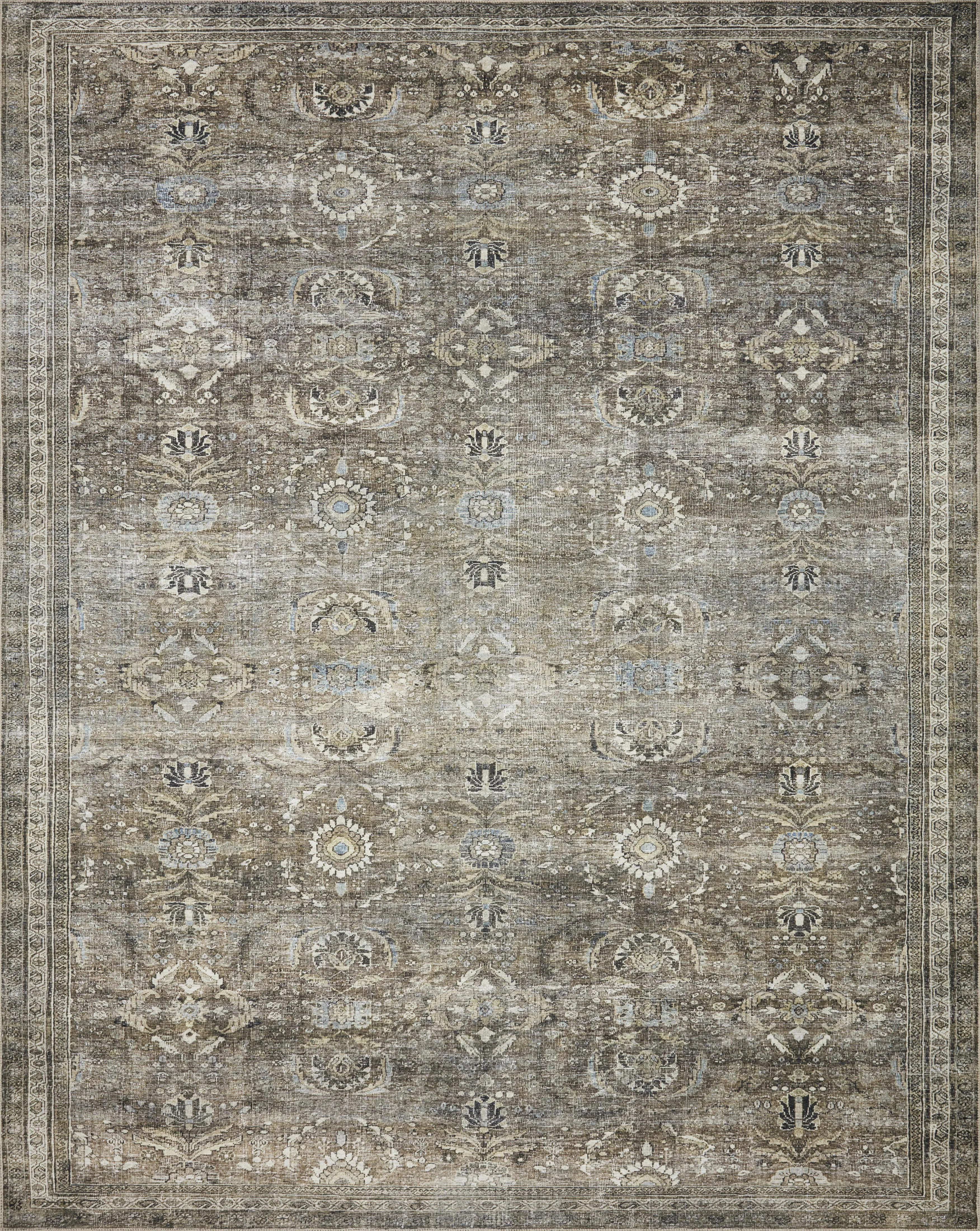 Layla LAY-13 Antique / Moss