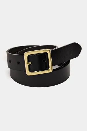 Leather Belts with Square Buckle (Assorted)