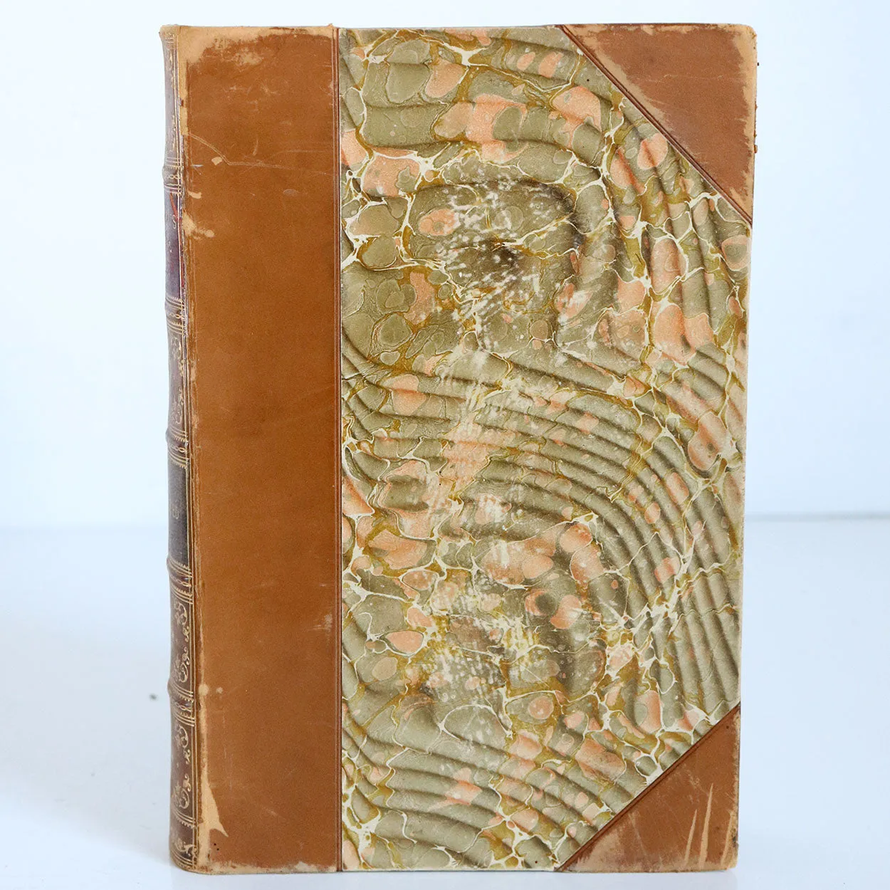 Leather Bound Book: The Complete Poetical Works of Henry Wadsworth Longfellow