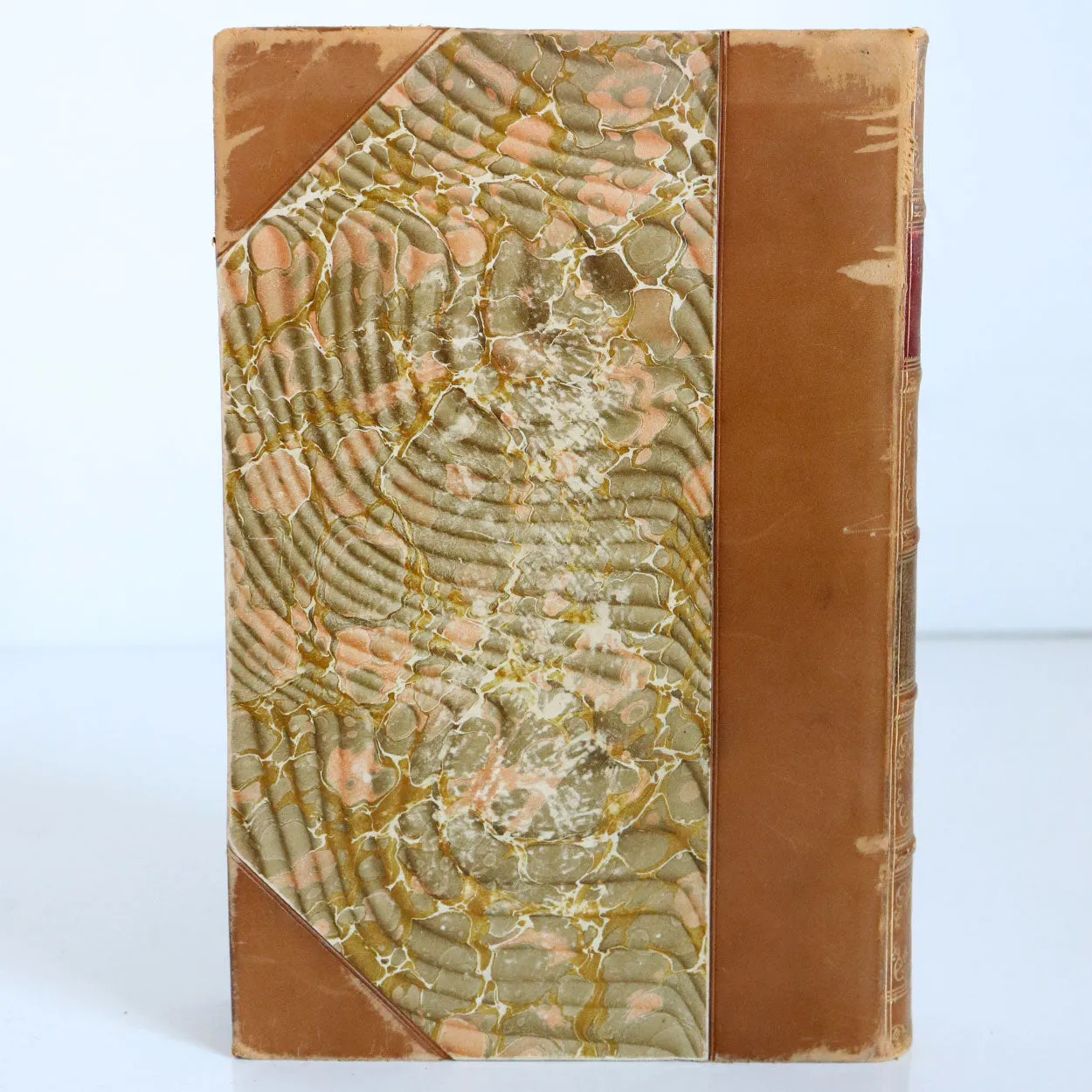 Leather Bound Book: The Complete Poetical Works of Henry Wadsworth Longfellow