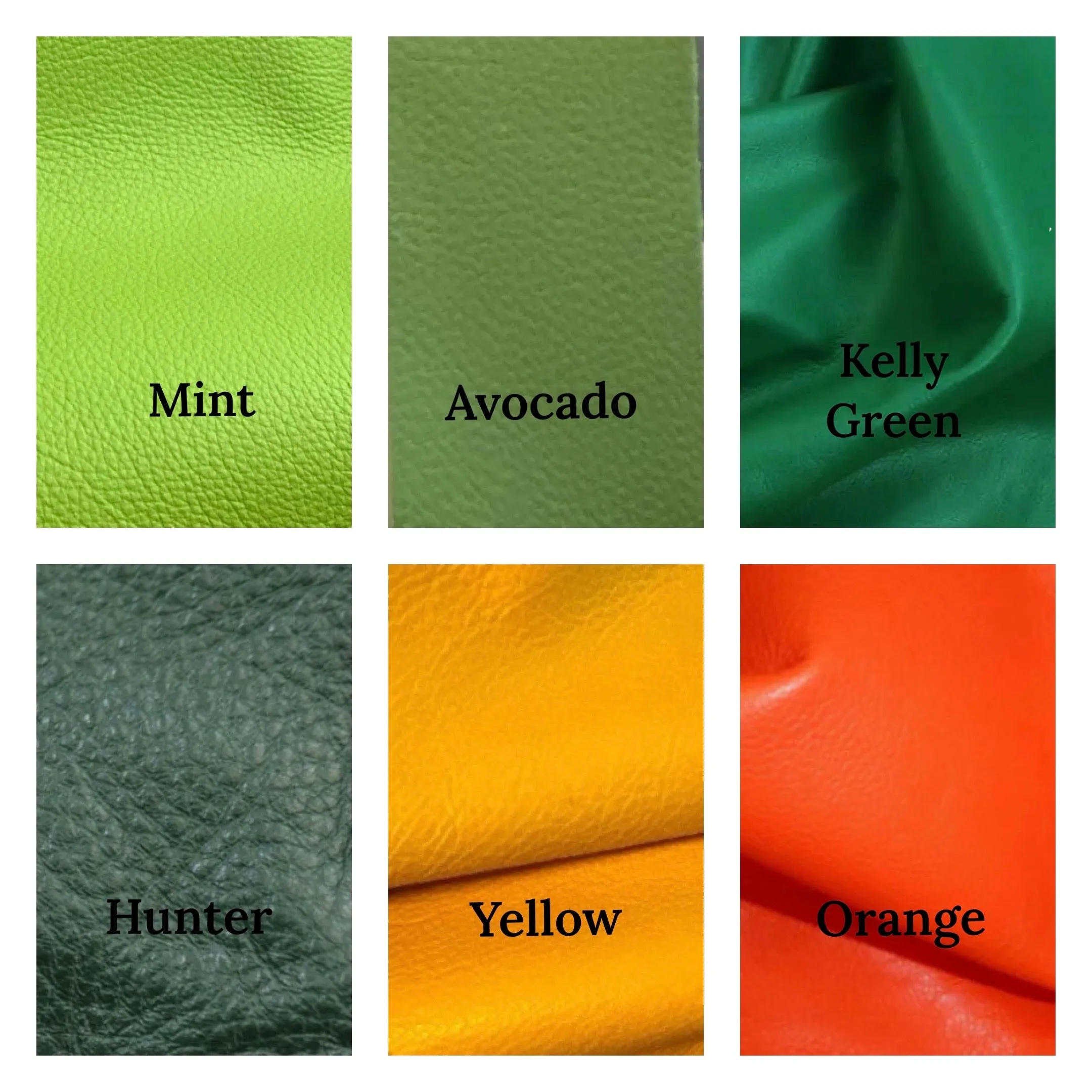 Leather Colors