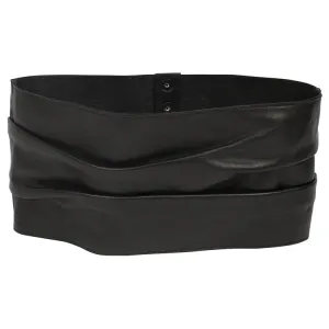 Leather Cumberbund Belt