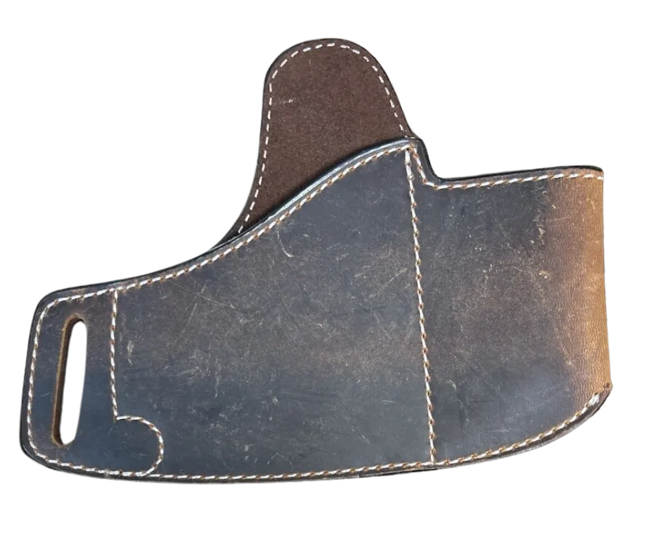 Leather Holster with Magazine