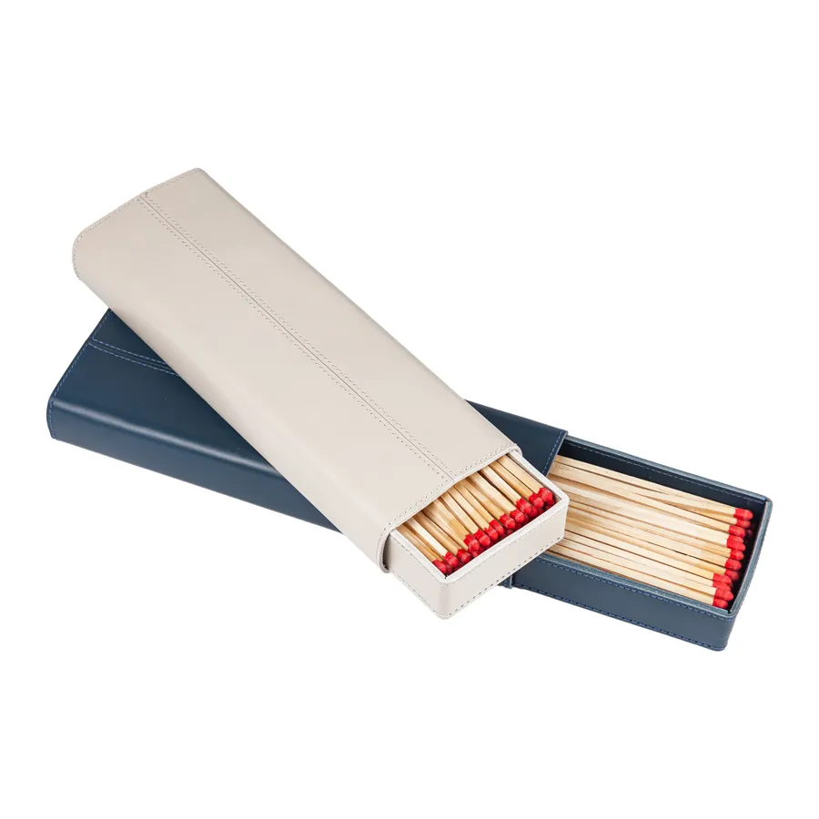 Leather Match Holder by Giobagnara