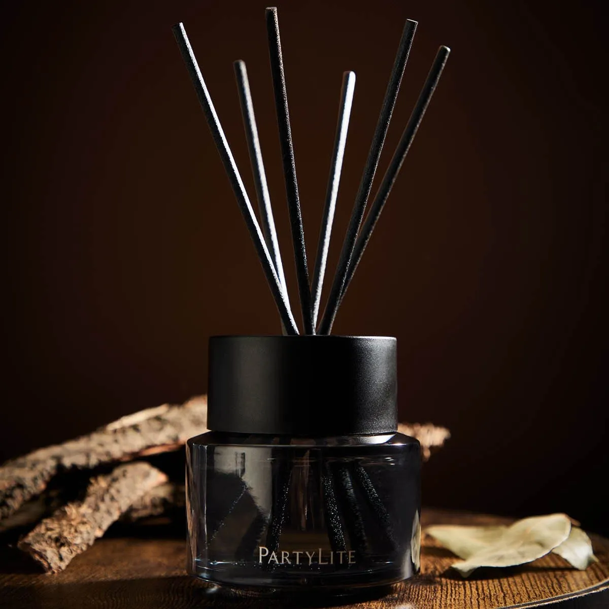Leather Musk Reed Diffuser Set