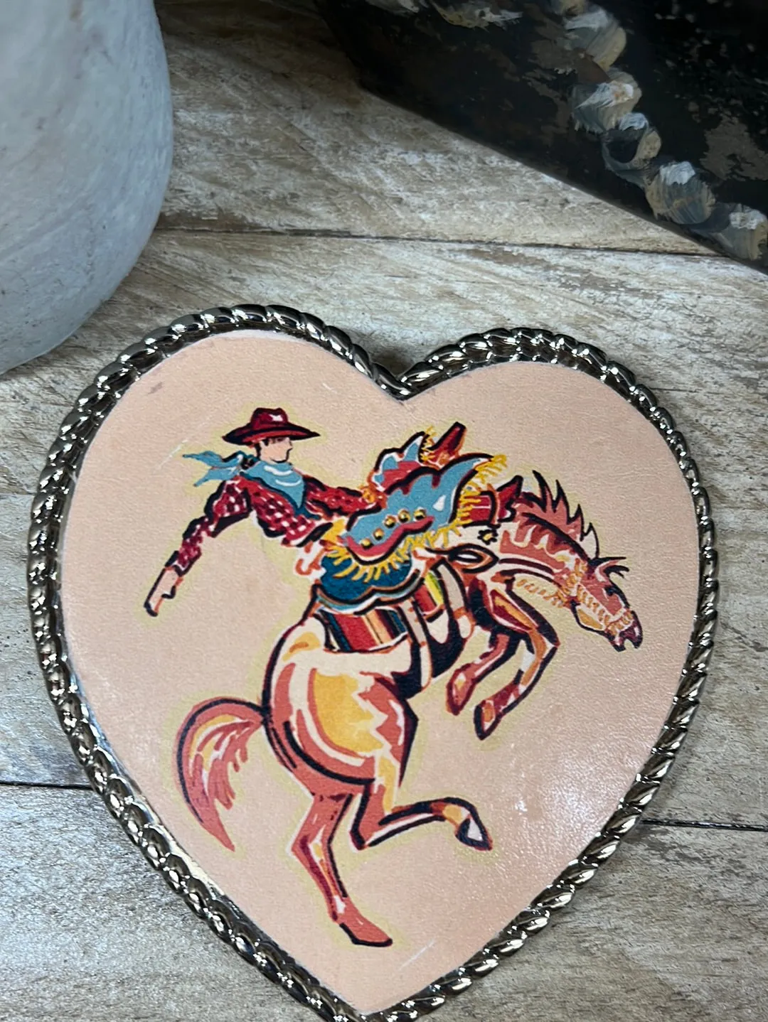 Leather Novelty Belt Buckles