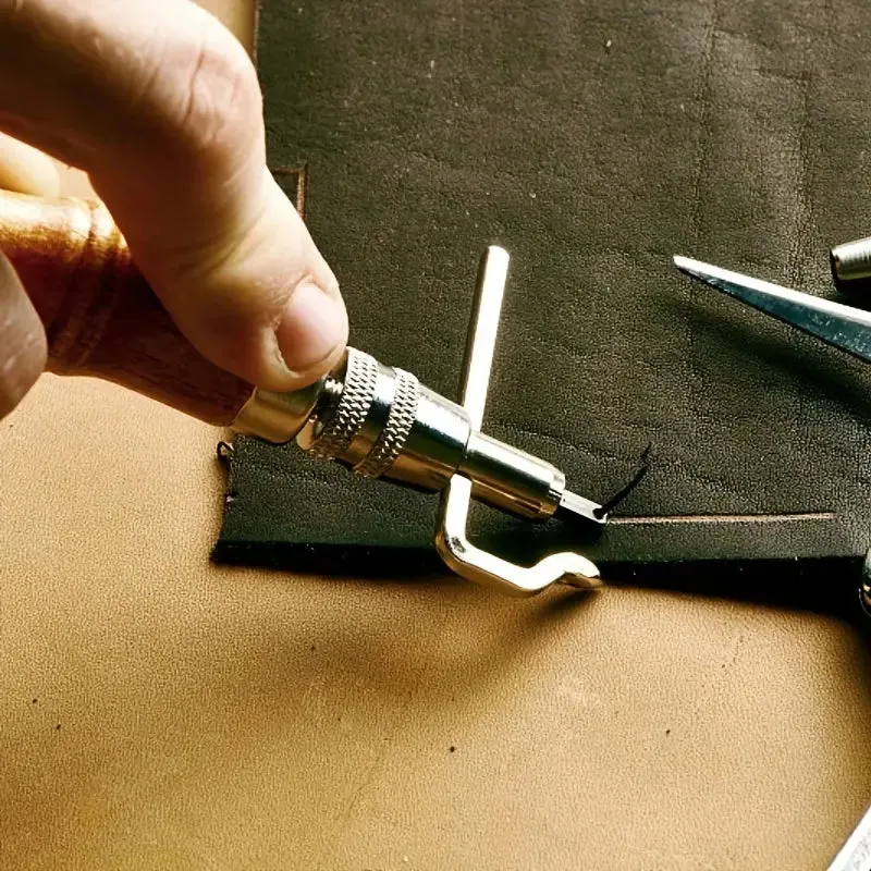 Leather Stitch Groover Tool