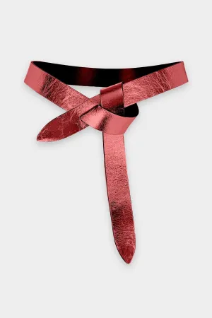 Lecce Belt in Burgundy