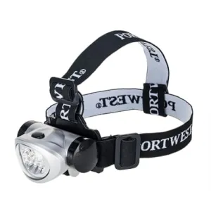 LED Tilting Head Light Torch 40 Lumens Portwest - PA50