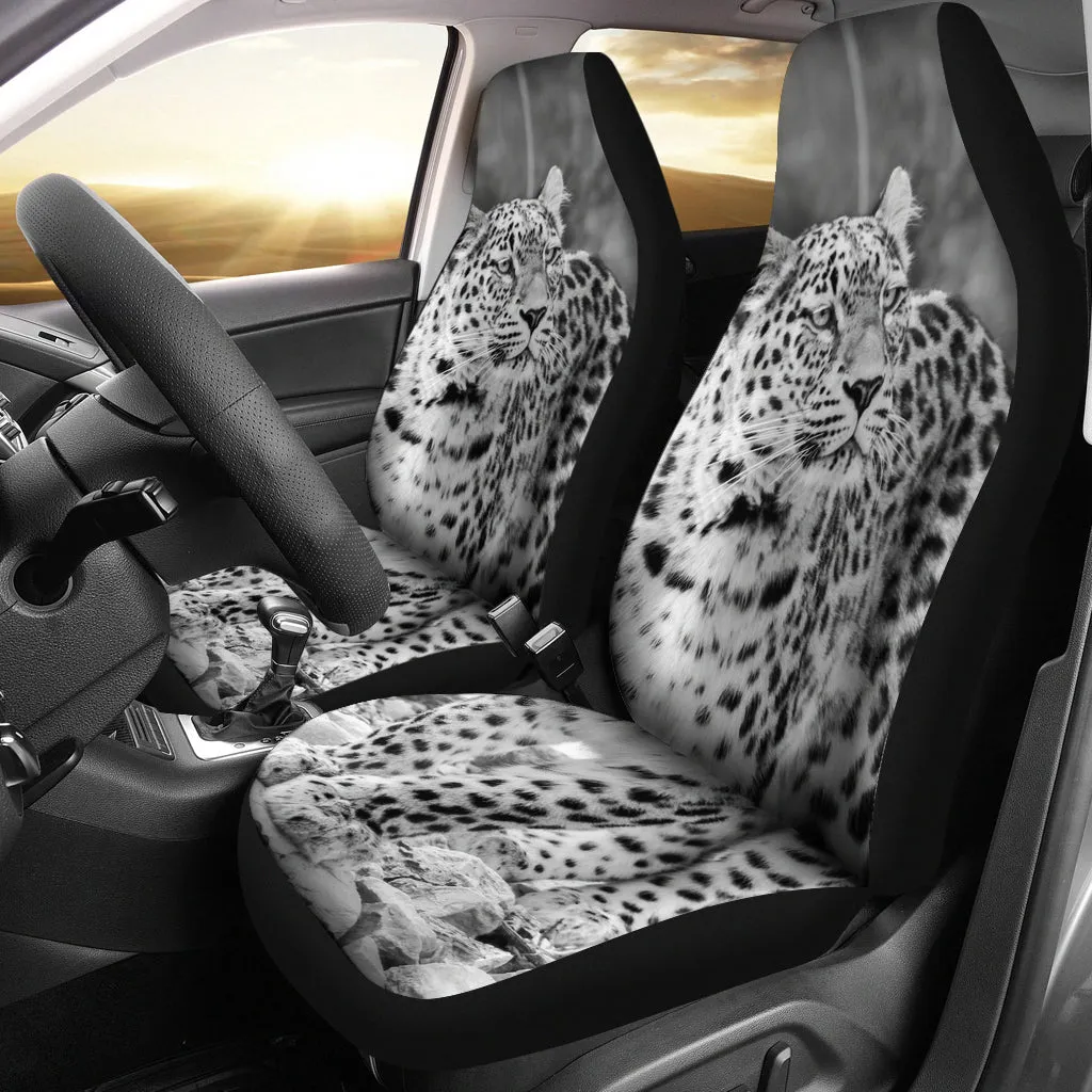 Leopard Car Seat Covers (Set of 2)