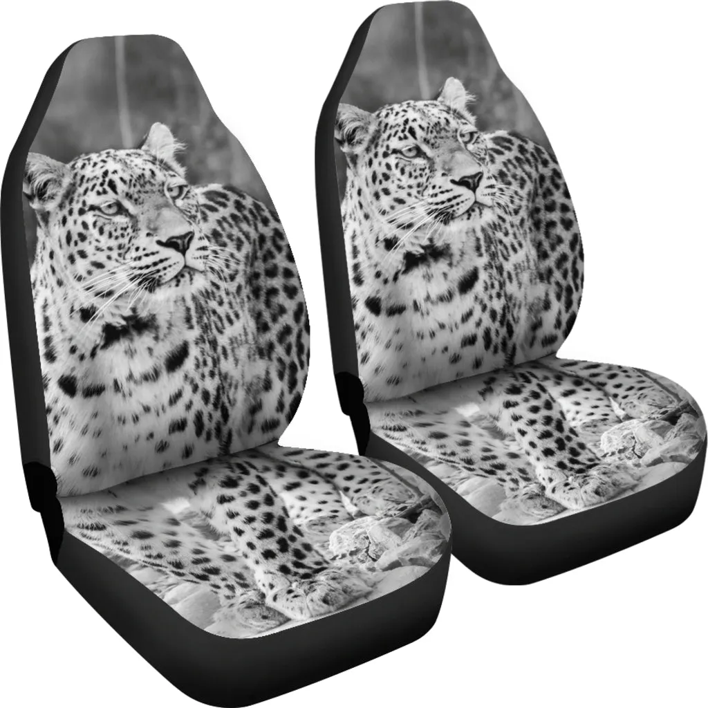 Leopard Car Seat Covers (Set of 2)