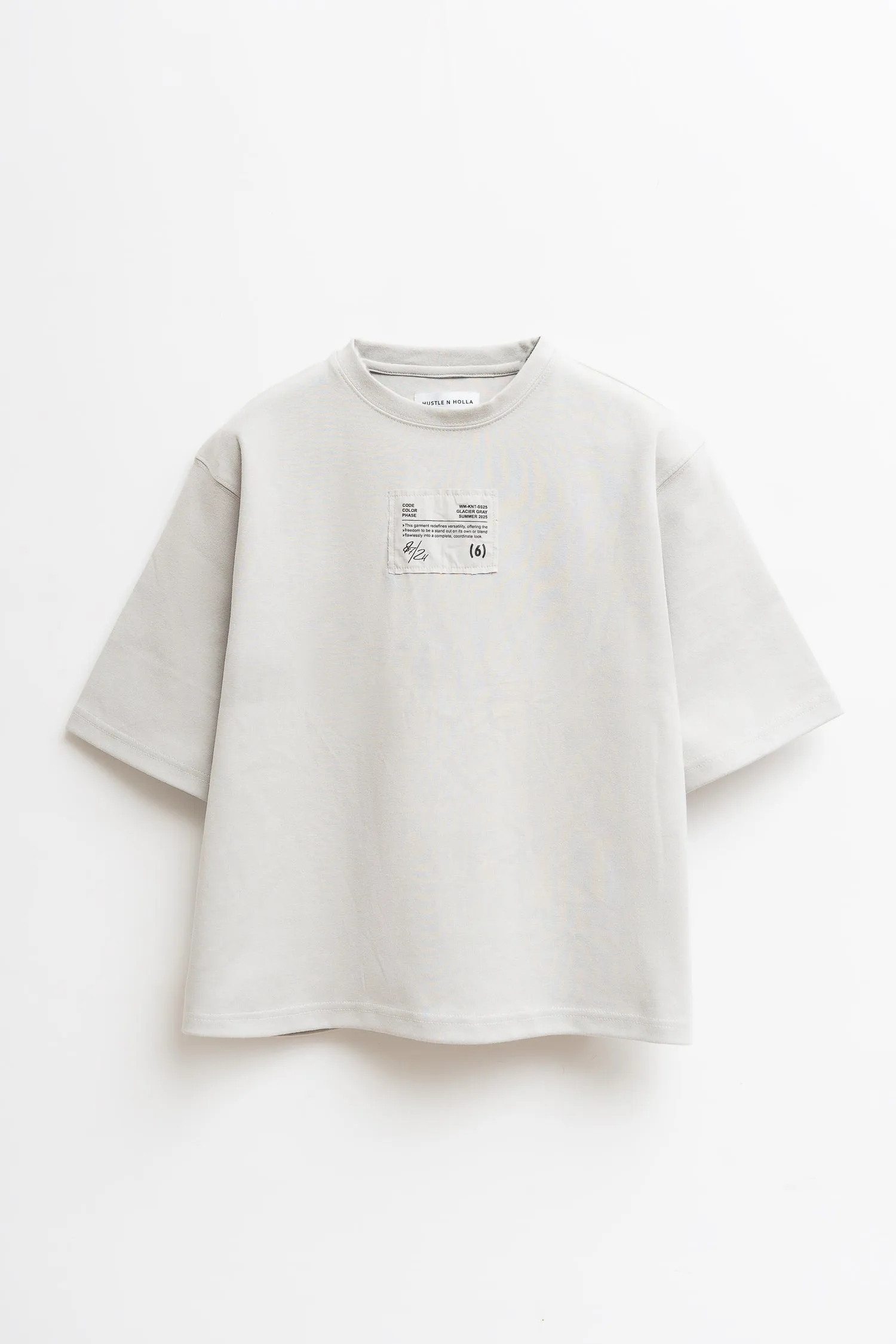 Light Grey Relaxed Fit Graphic T-shirt