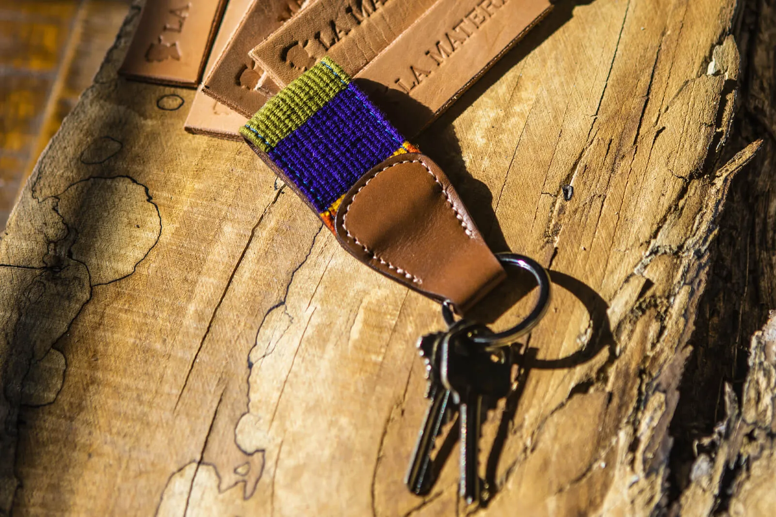Limited Edition: Las Rayas Woven Keychain