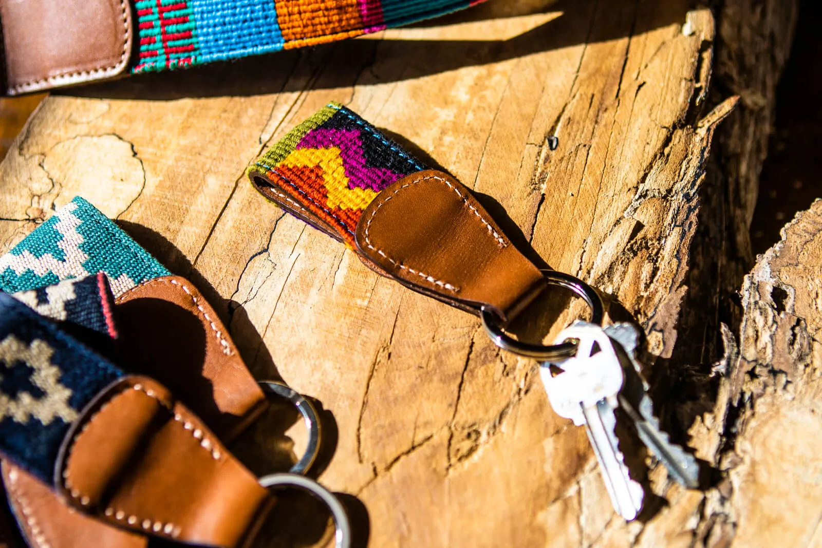 Limited Edition: Las Rayas Woven Keychain