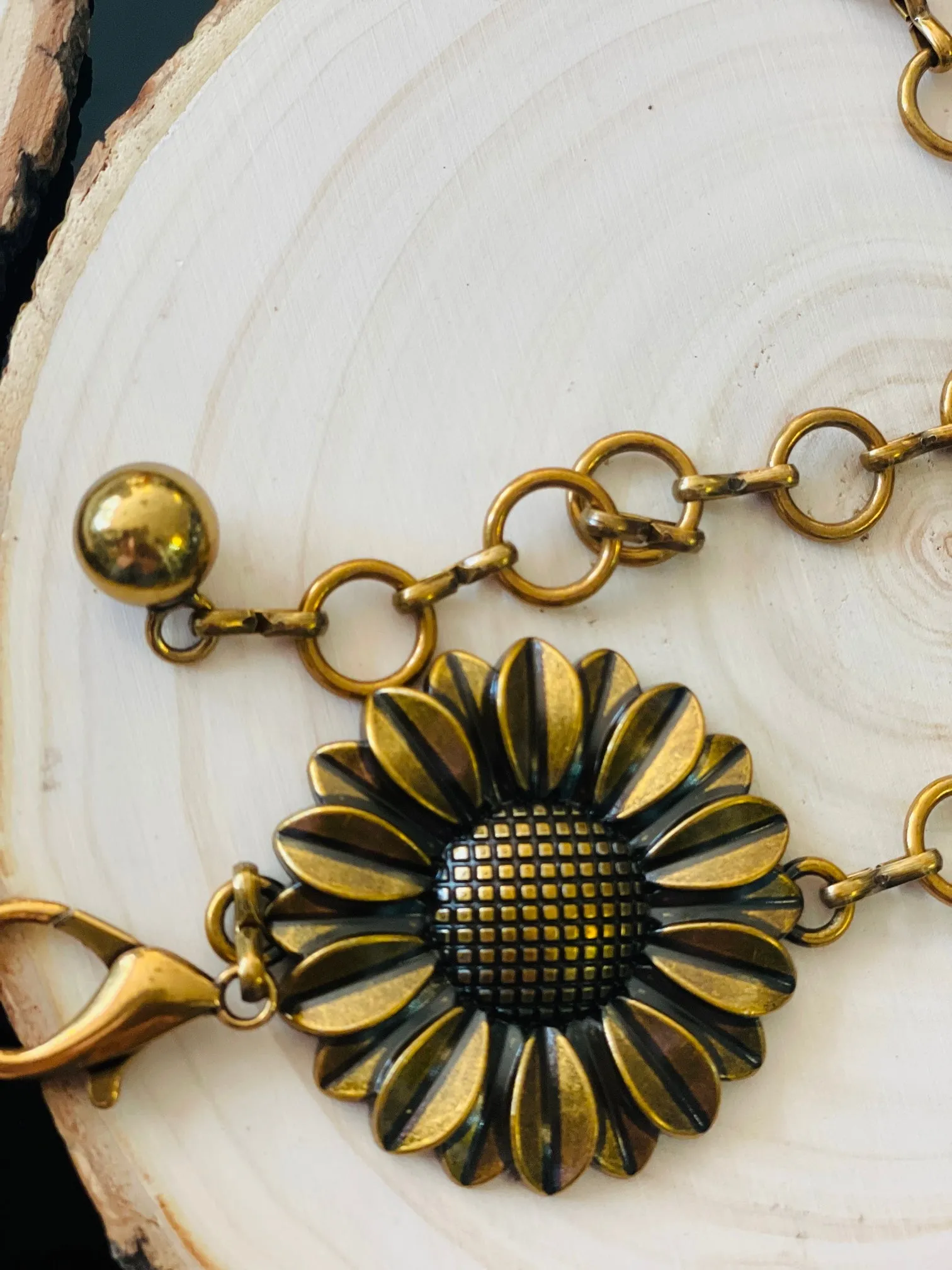 Lola Sunflower Concho Belt