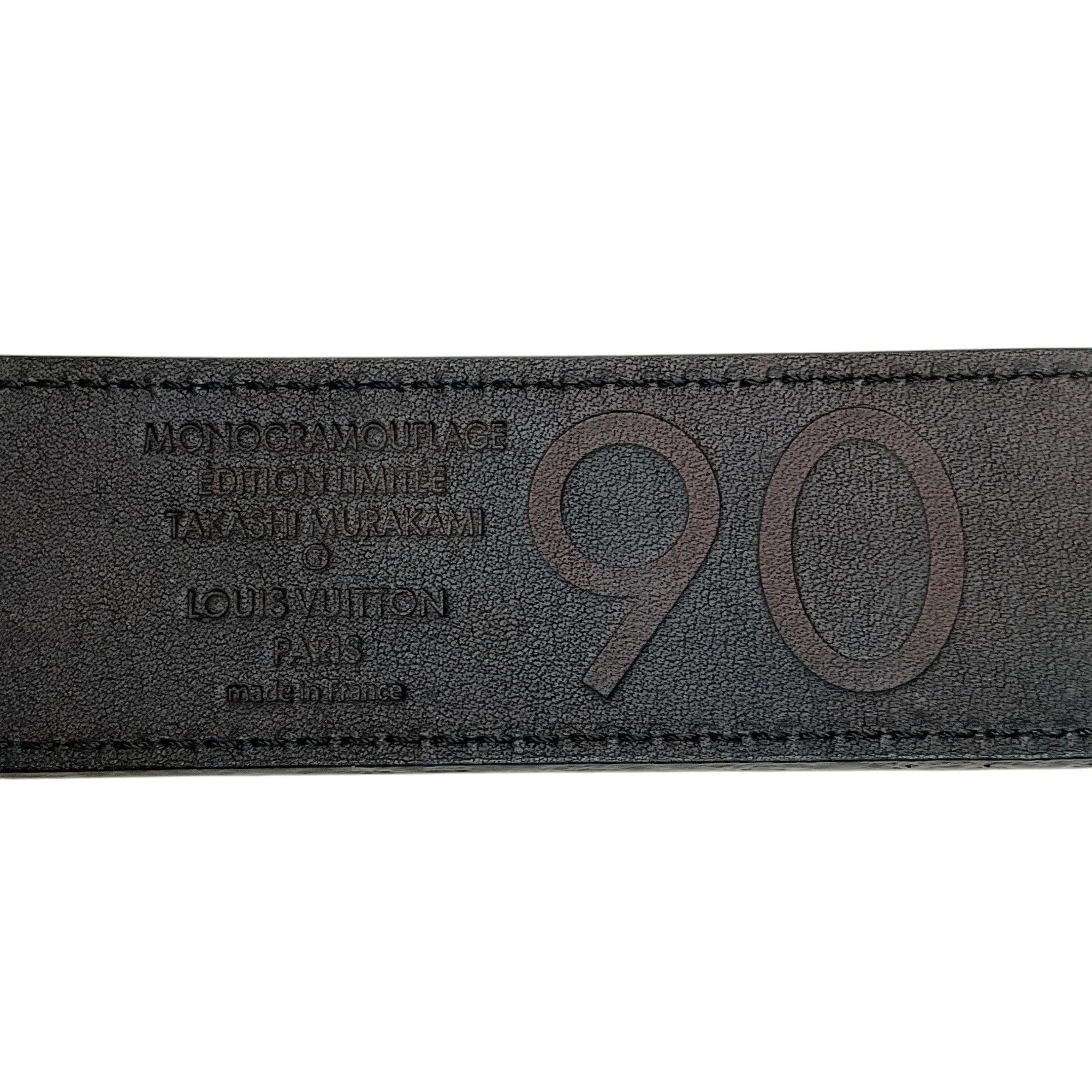 Louis Vuitton x Takashi Murakami Monogramouflage Belt
