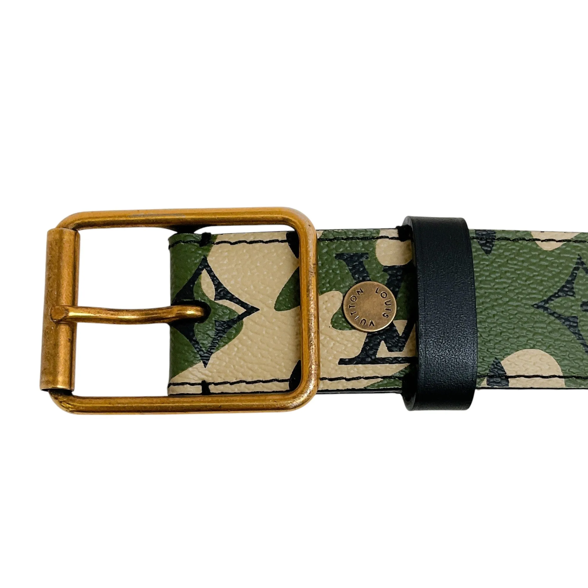 Louis Vuitton x Takashi Murakami Monogramouflage Belt