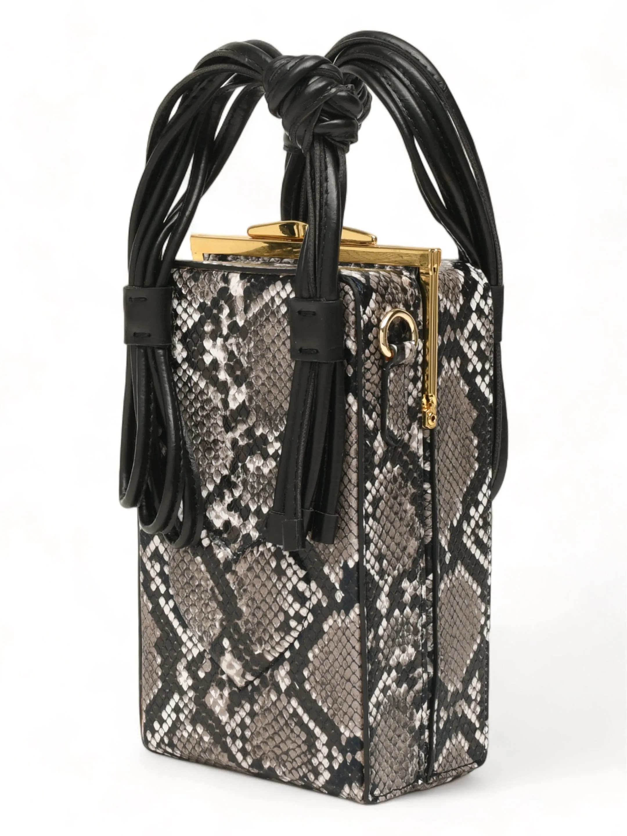Love Knot Cuboid In Black & White