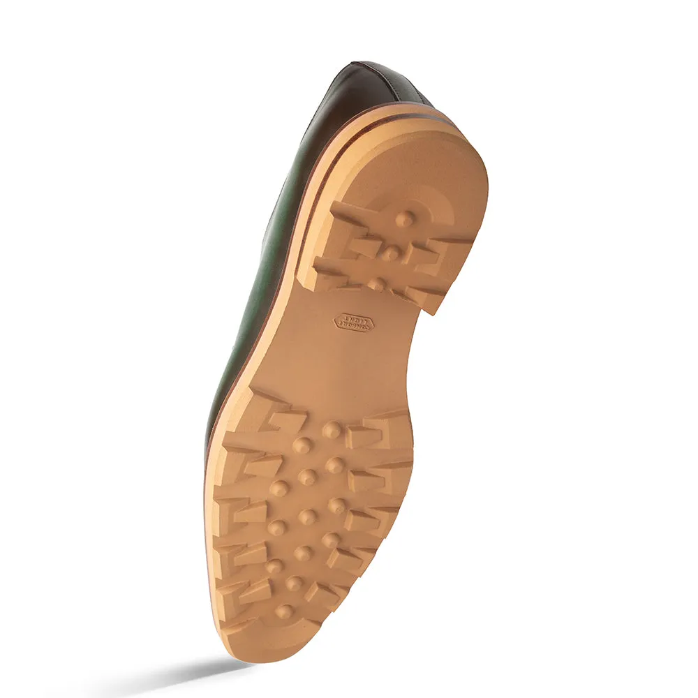 Lug Sole Medallion Derby
