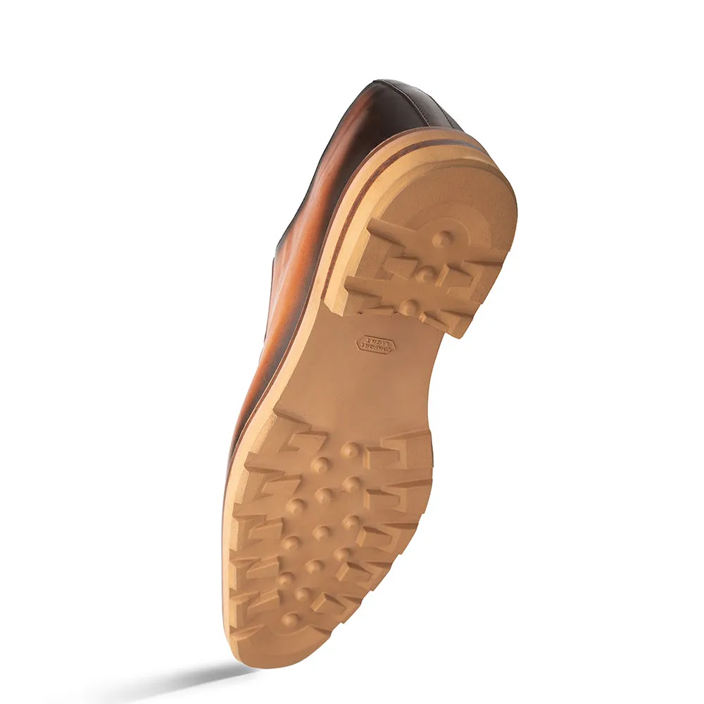 Lug Sole Medallion Derby