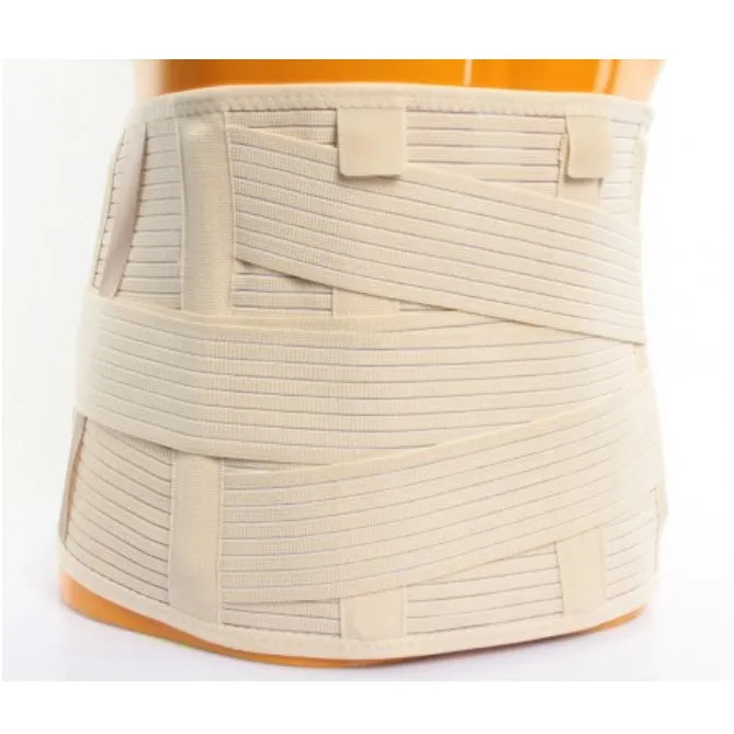 Lumbosacral Corset with Additional Belts - 26cm Back Height - Beige