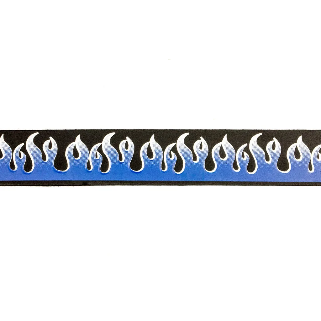 M282  1 1/2" Belt- Blue Flame