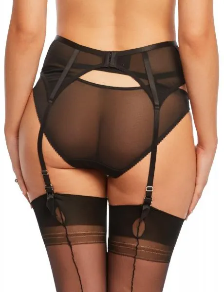 Madame X Suspender Belt - Black -