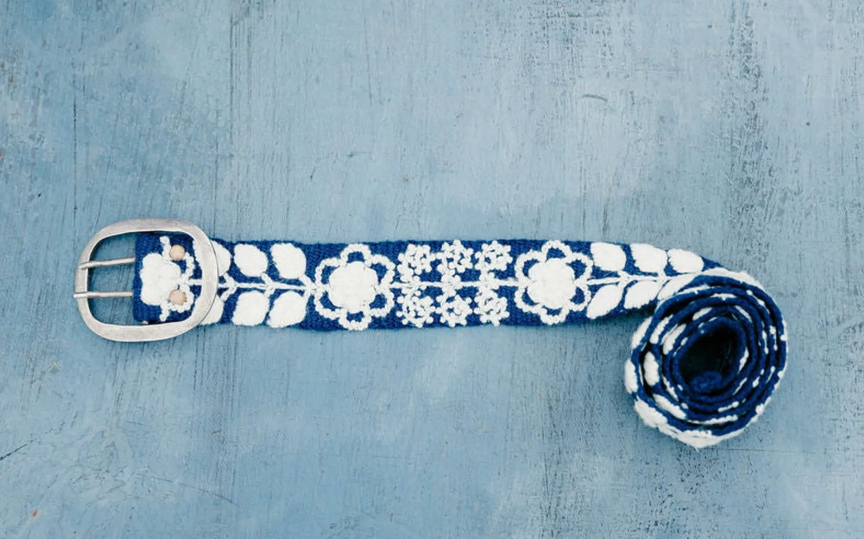 Madeline Parks-Tess Embroidered Belt