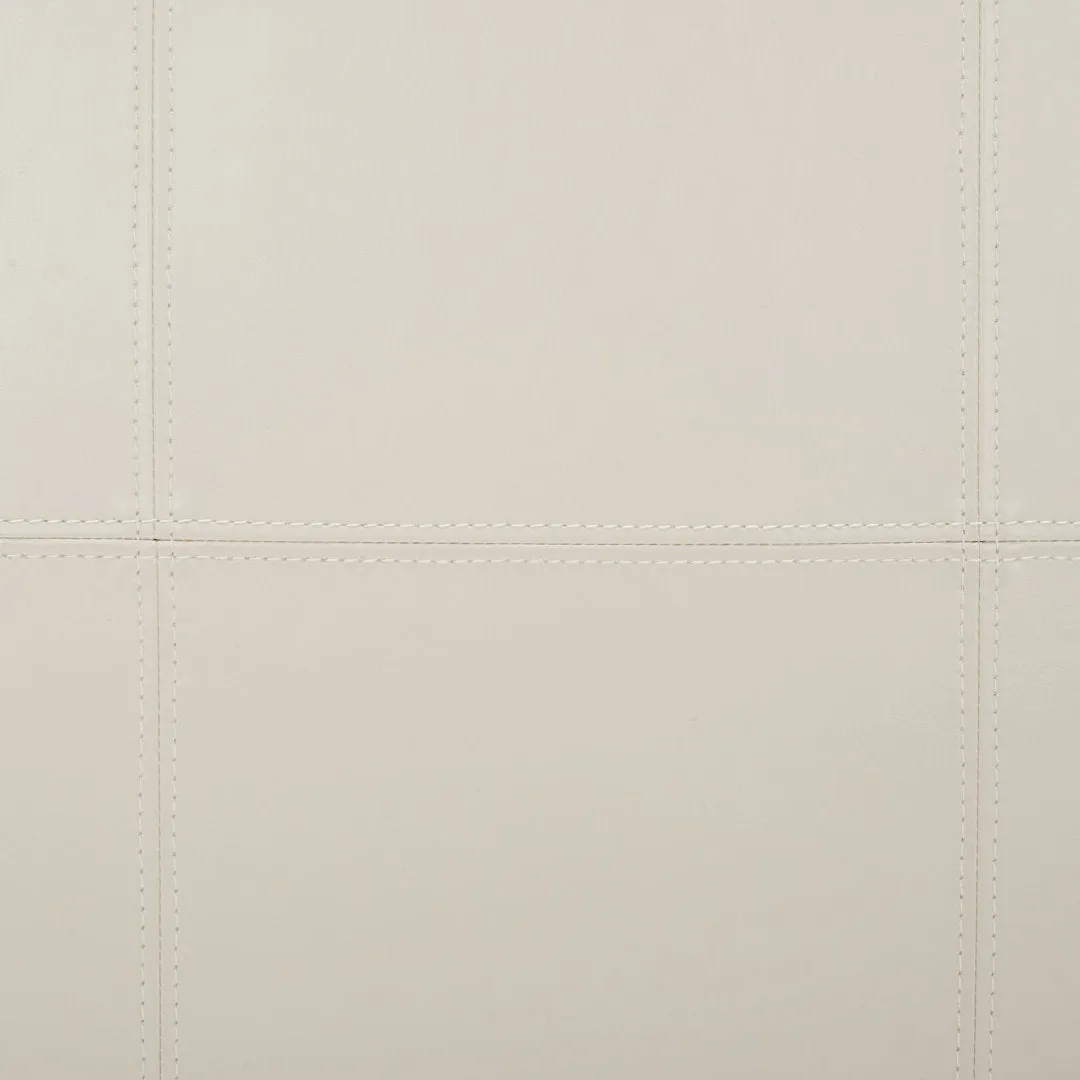 Maiden Upholstered Flip Top Storage Bench Latitude Run® Color: Flat Cream Faux Leather
