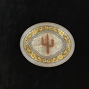 M&F Nocona Buckle Oval Cactus Buckle 37701