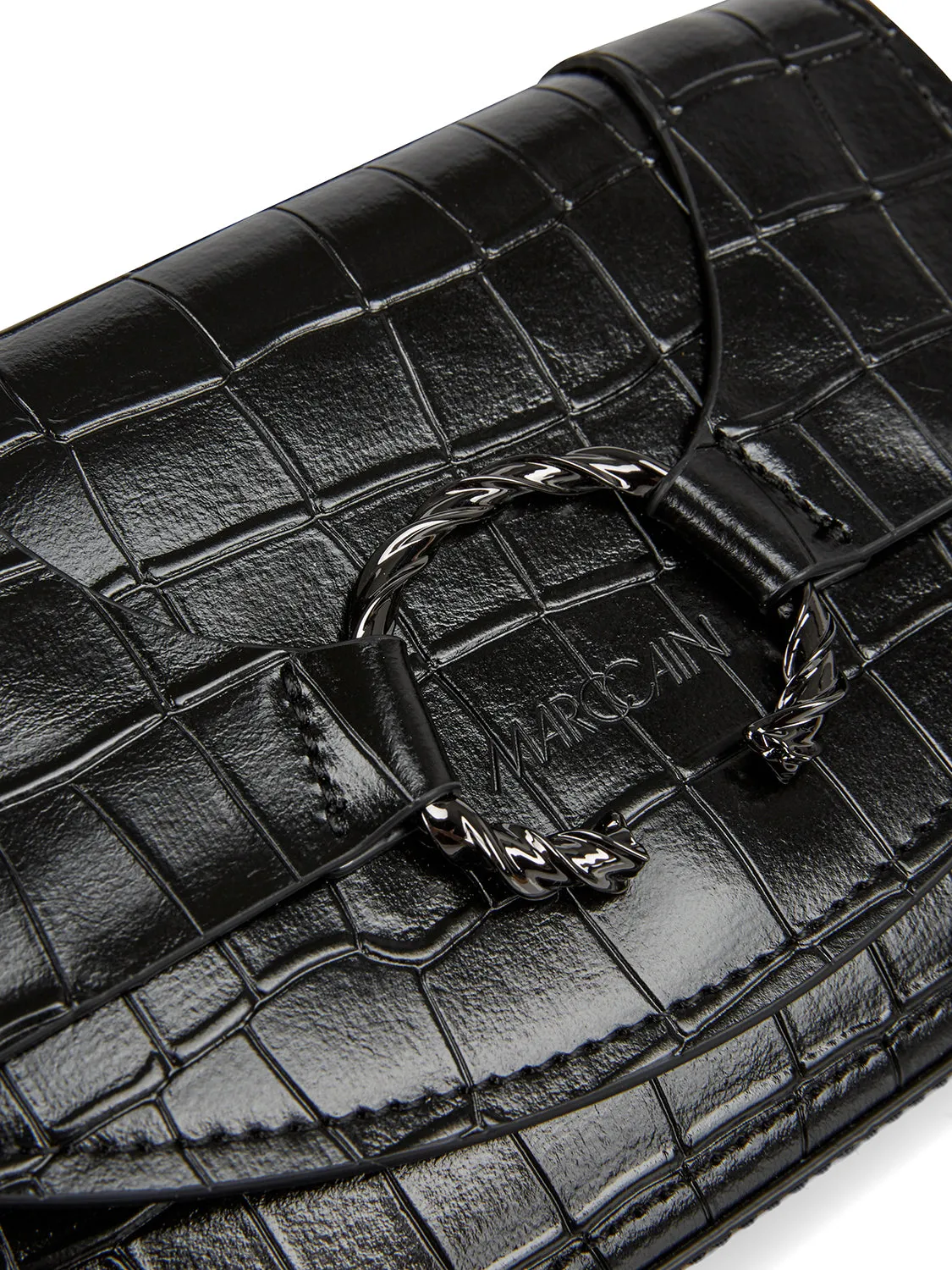 MarcCain Shoulder Bag with Decorative Ring UBTI03L02