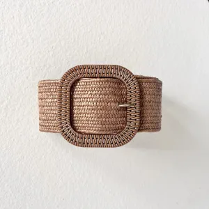 Marika Stretch Belt (Light Brown)
