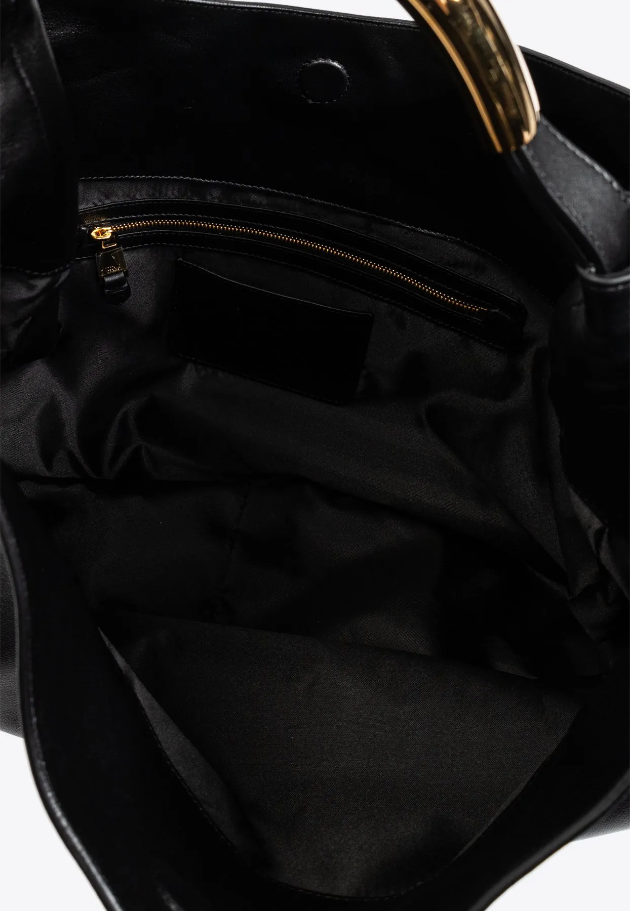Medium Handle Me Leather Hobo Bag