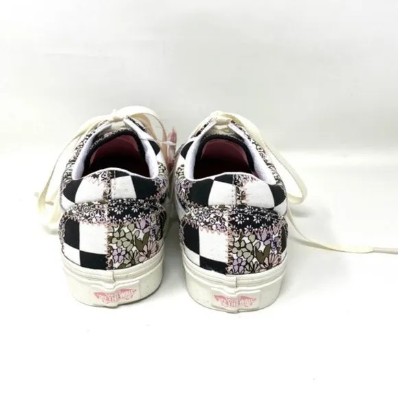 💖MEGA SALE💖VANS  OLD SKOOL Womens Casual Patchwork Floral Low   VN0A38G19FY