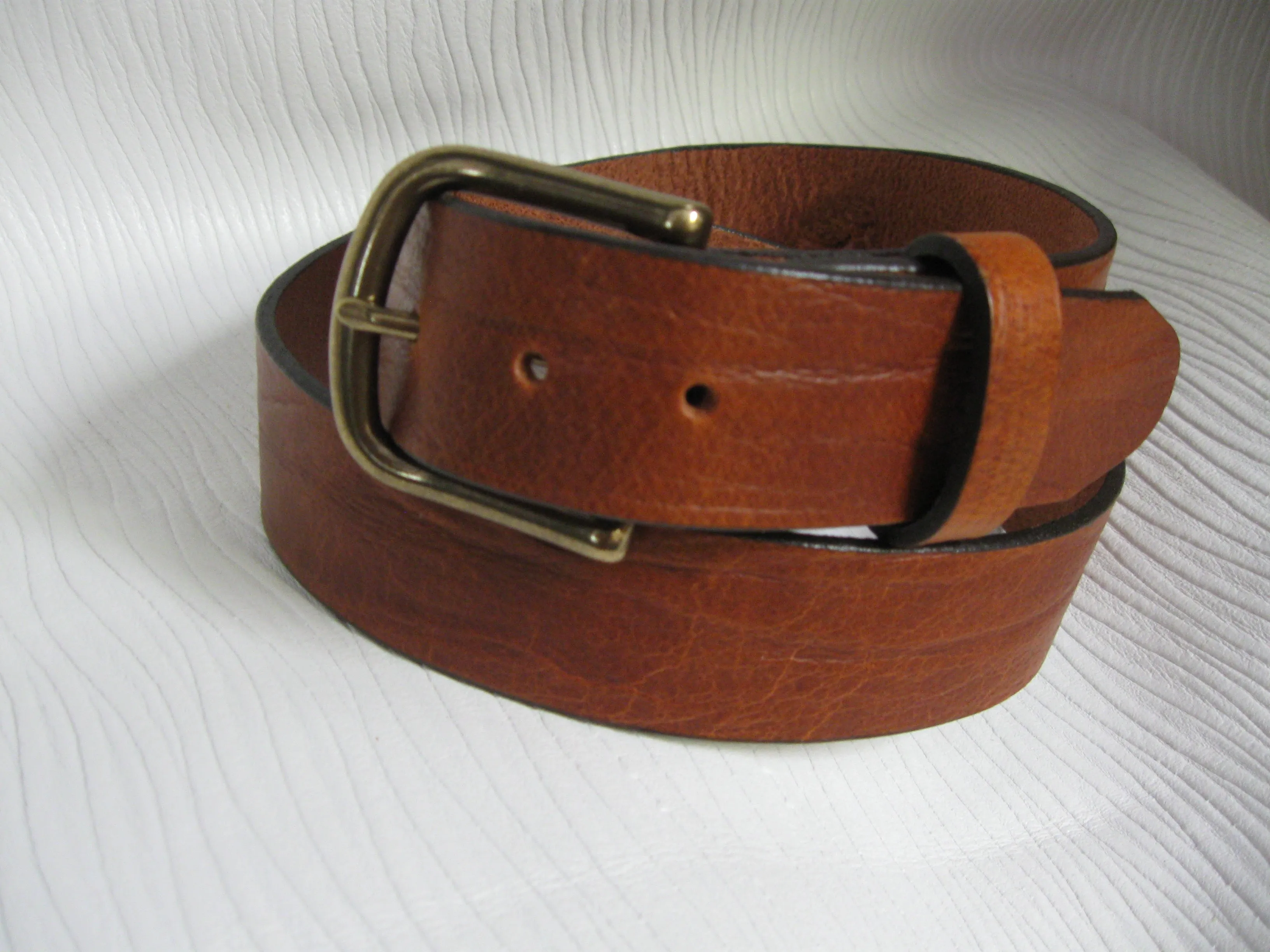 Mellow Montana Buffalo Leather Belt