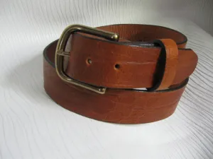 Mellow Montana Buffalo Leather Belt