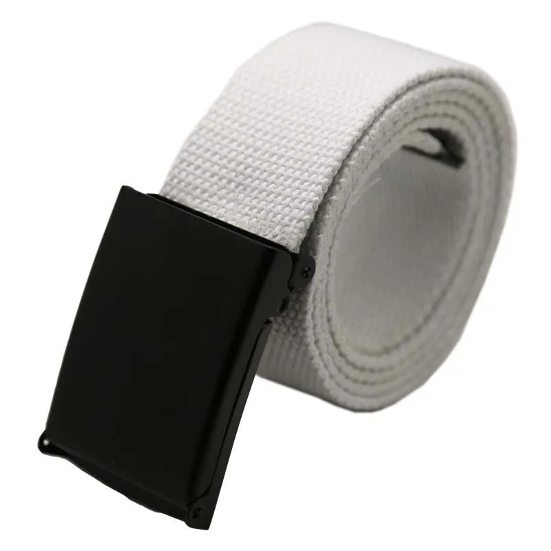 Men Belt Fashion Unisex Army Tactical Waist Belt Jeans Male Casual Luxury Canvas Webbing Waistband